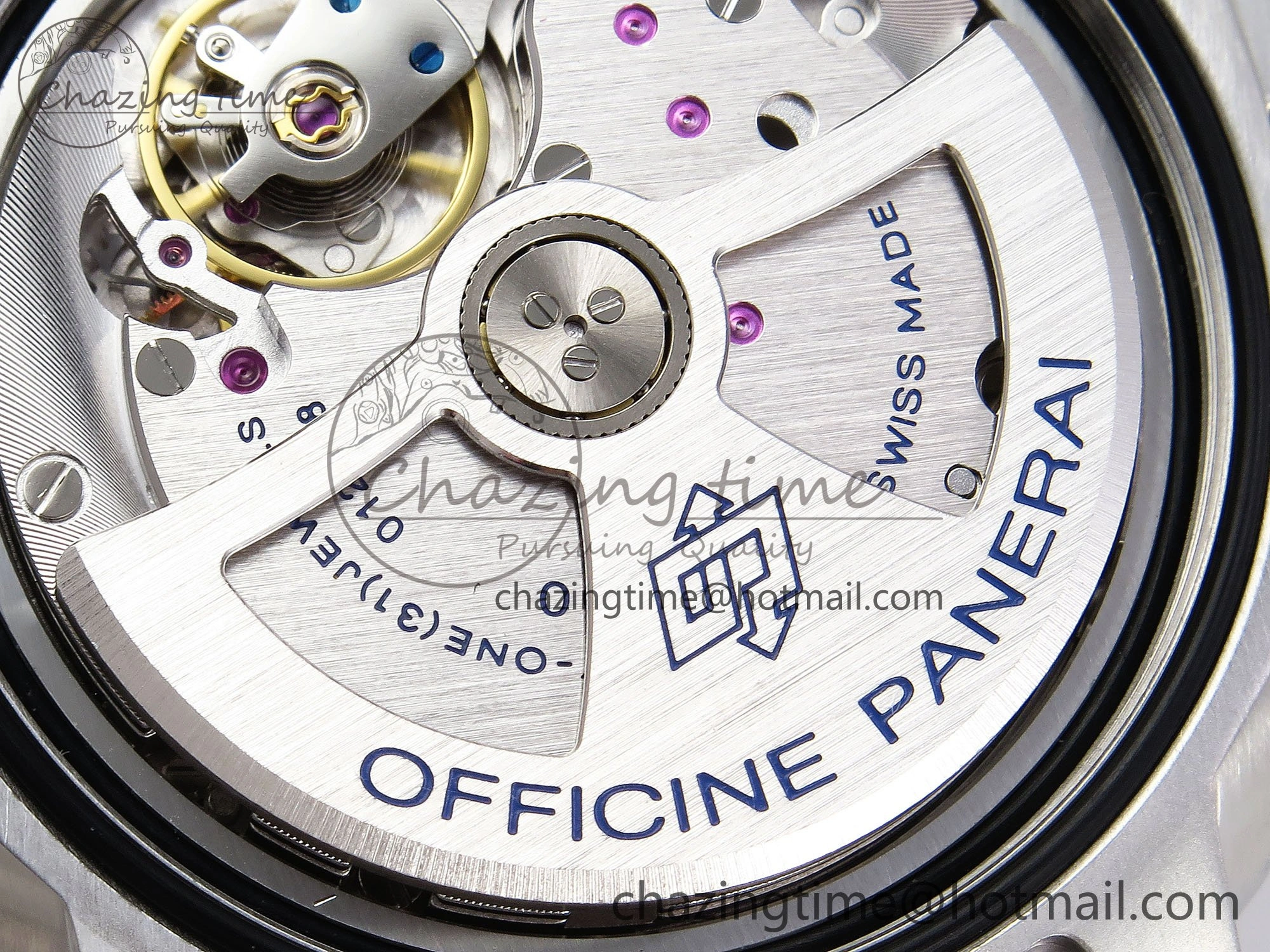 PAM2223 Luminor Submersible 42mm VSF Best Edition White Dial on Rubber Strap P900 Clone