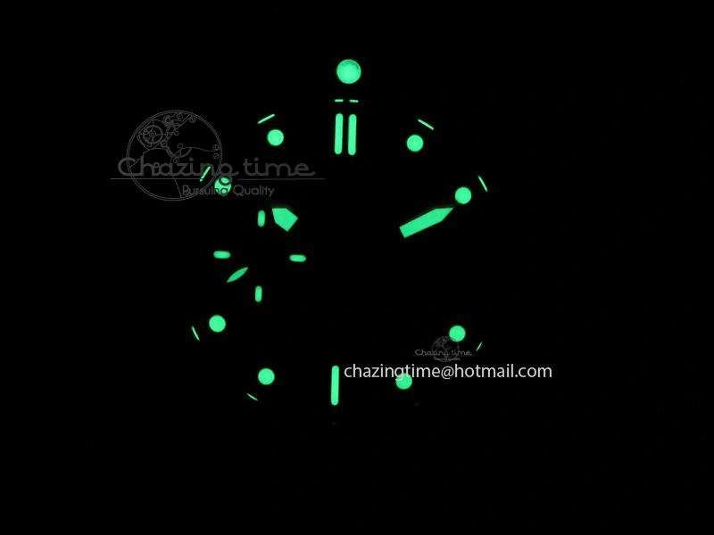 PAM305 L Titanium Lite V6F 1:1 Best Edition On Black Rubber Strap P9000