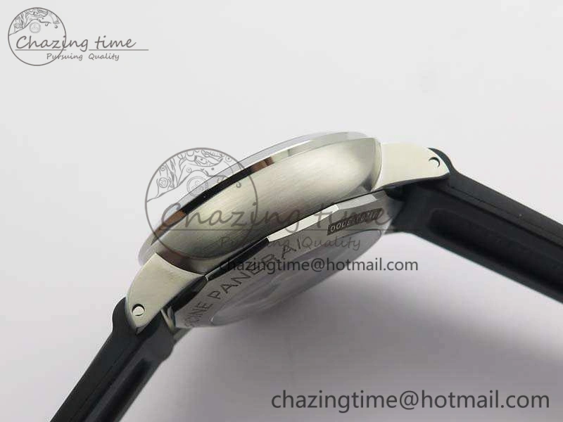 PAM320 M GMT VSF 1:1 Best Edition On Black Rubber Strap P.9001 Super Clone V2
