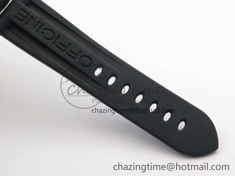 PAM320 M GMT VSF 1:1 Best Edition On Black Rubber Strap P.9001 Super Clone V2