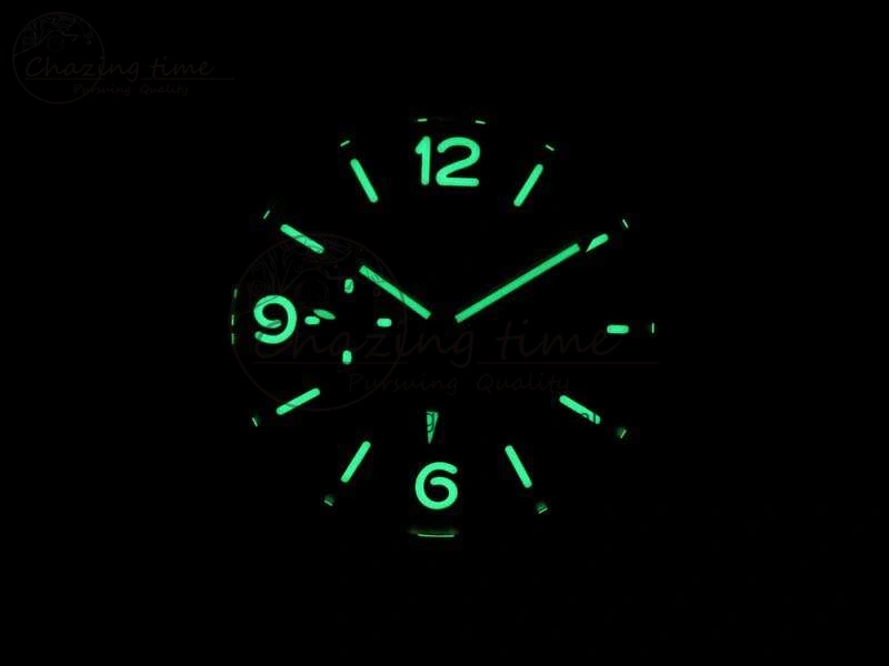 PAM320 M GMT VSF 1:1 Best Edition On Black Rubber Strap P.9001 Super Clone V2