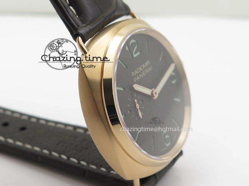 PAM336 M Radiomir V6F Best Edition on Brown Leather Strap P.999