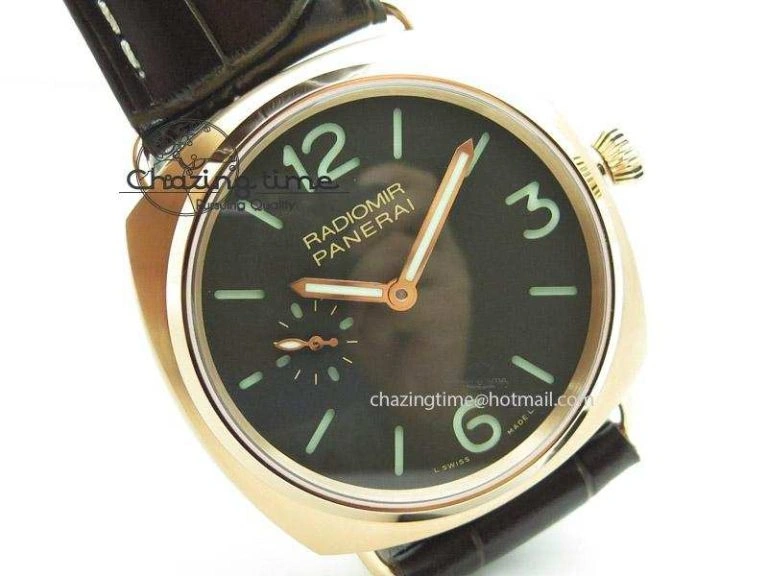 PAM336 M Radiomir V6F Best Edition on Brown Leather Strap P.999