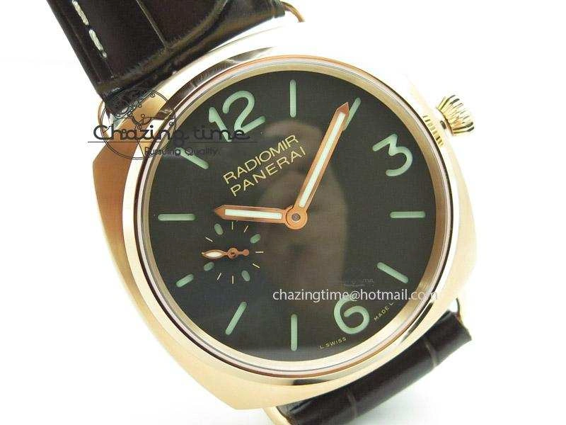 PAM336 M Radiomir V6F Best Edition on Brown Leather Strap P.999