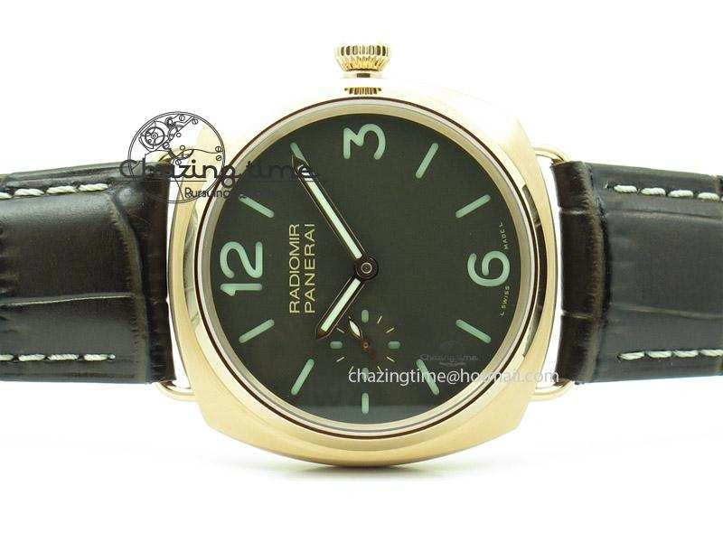 PAM336 M Radiomir V6F Best Edition on Brown Leather Strap P.999