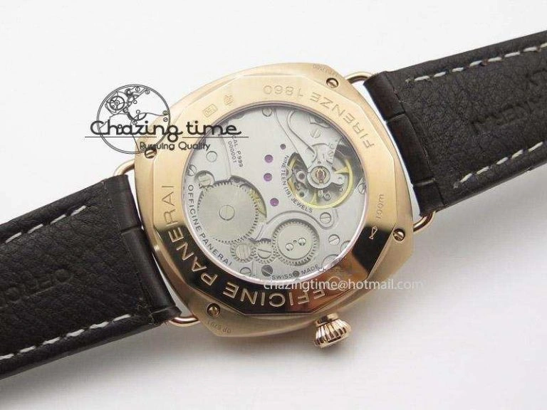 PAM336 M Radiomir V6F Best Edition on Brown Leather Strap P.999