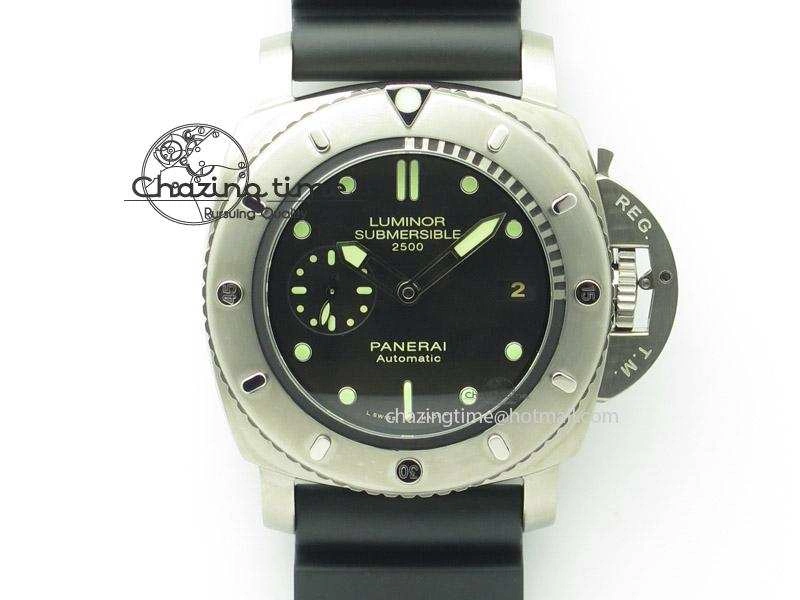 PAM364 P Titanium V6 1:1 Best Edition On Rubber Strap P9000