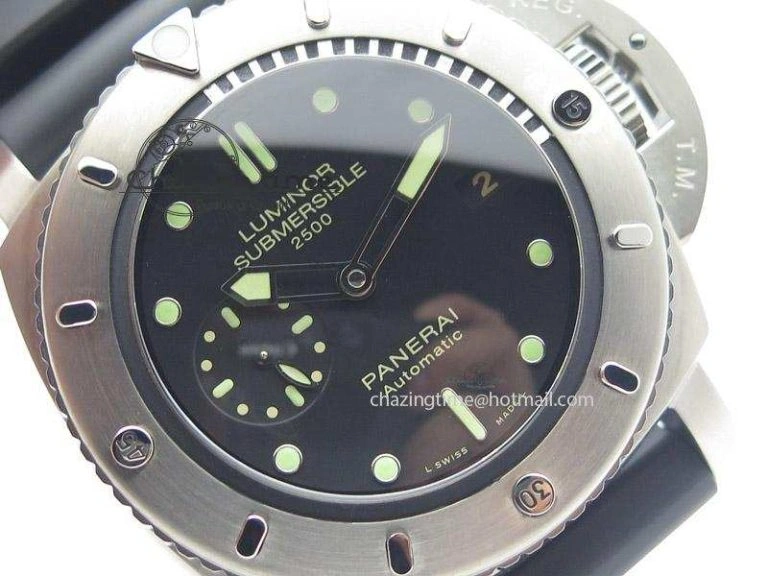 PAM364 P Titanium V6 1:1 Best Edition On Rubber Strap P9000