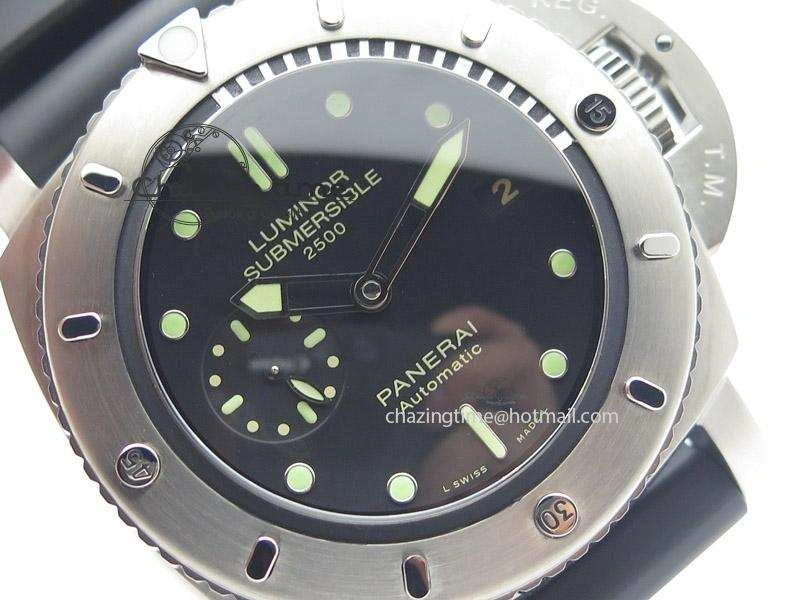 PAM364 P Titanium V6 1:1 Best Edition On Rubber Strap P9000