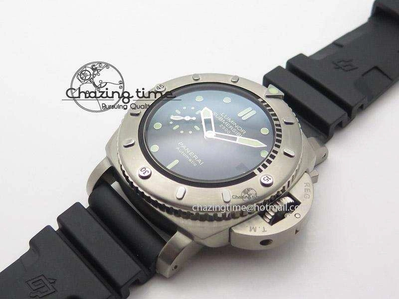 PAM364 P Titanium V6 1:1 Best Edition On Rubber Strap P9000