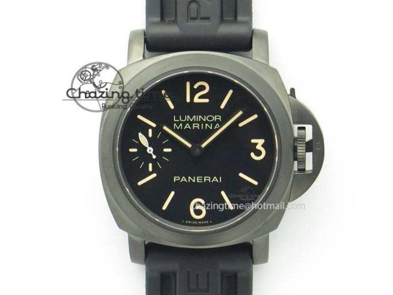 PAM367 DLC H-Maker Best Edition On Black Rubber Strap A6497