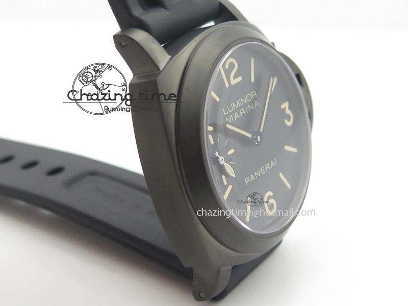 PAM367 DLC H-Maker Best Edition On Black Rubber Strap A6497
