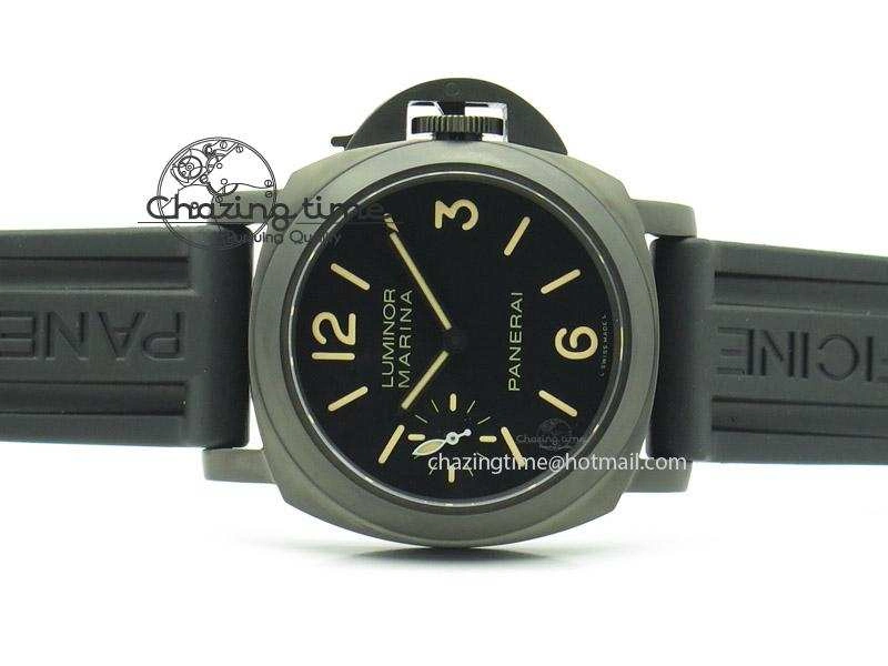 PAM367 DLC H-Maker Best Edition On Black Rubber Strap A6497