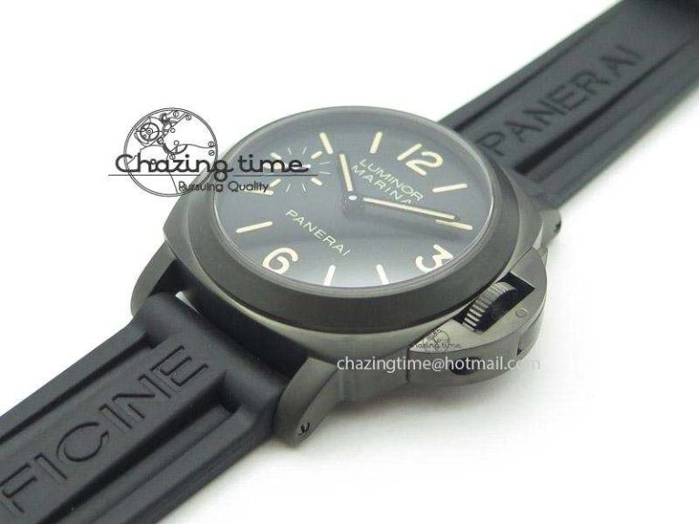 PAM367 DLC H-Maker Best Edition On Black Rubber Strap A6497