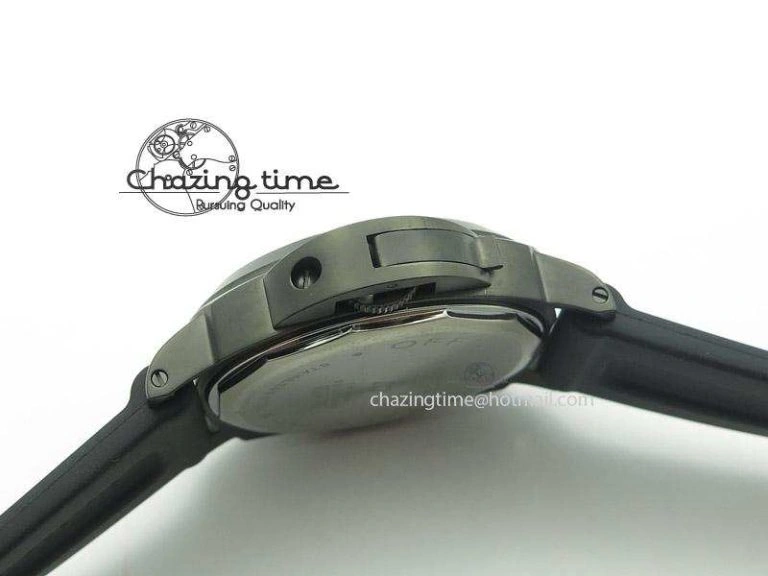 PAM367 DLC H-Maker Best Edition On Black Rubber Strap A6497