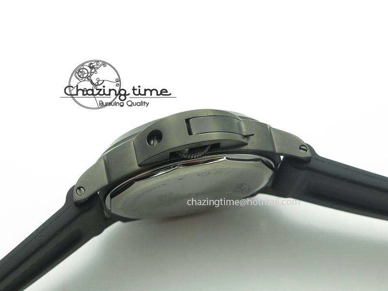 PAM367 DLC H-Maker Best Edition On Black Rubber Strap A6497
