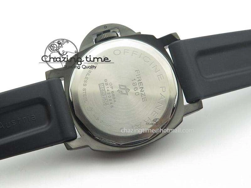 PAM367 DLC H-Maker Best Edition On Black Rubber Strap A6497