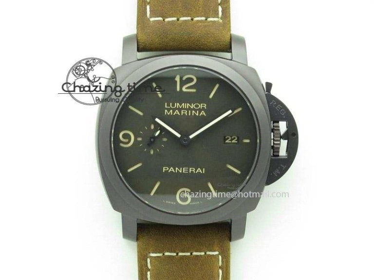 PAM386 P V6 Lite Best Edition On Leather Strap ST2555