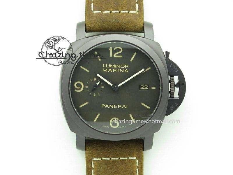 PAM386 P V6 Lite Best Edition On Leather Strap ST2555