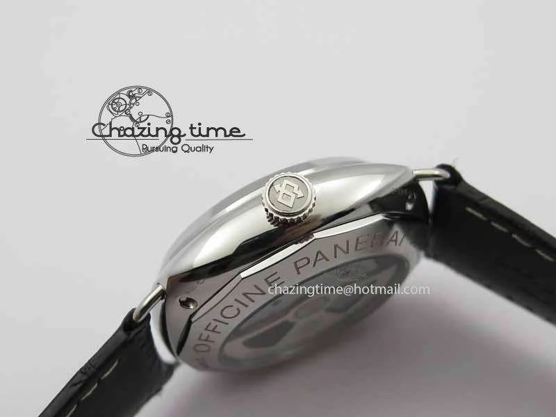 PAM388 O VSF 1:1 Best Edition Black Dial On Black Leather Strap P.9000 Super Clone