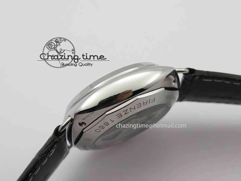 PAM388 O VSF 1:1 Best Edition Black Dial On Black Leather Strap P.9000 Super Clone
