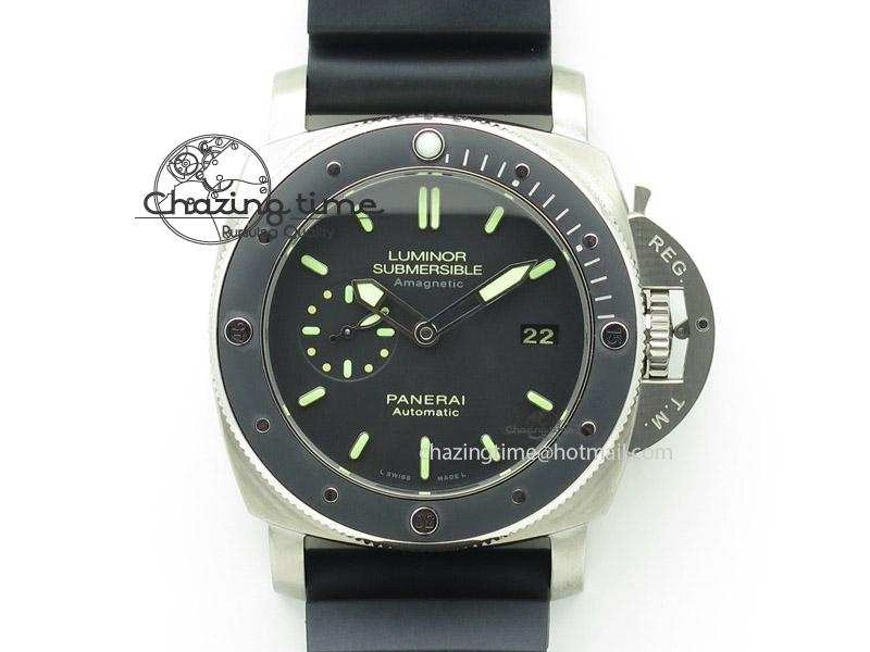 PAM389 O V6 Lite Best Edition On Rubber Strap ST2555