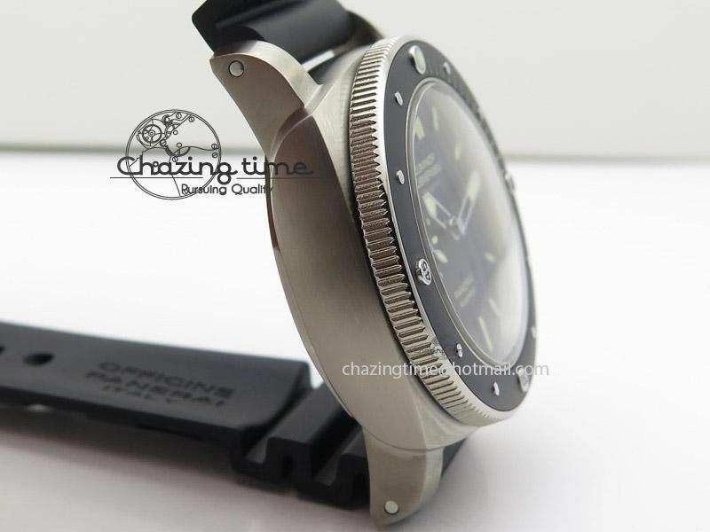 PAM389 O V6 Lite Best Edition On Rubber Strap ST2555