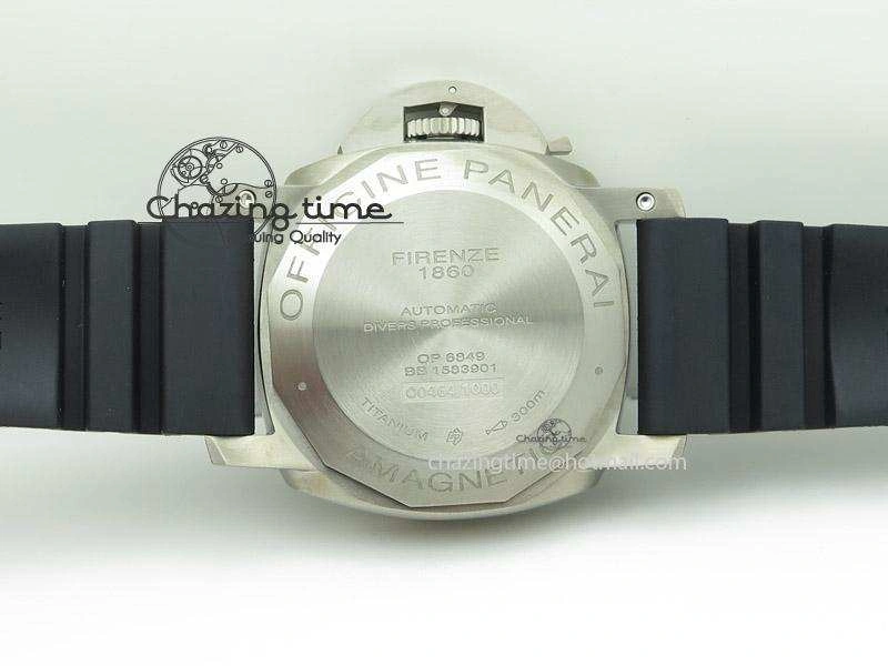 PAM389 O V6 Lite Best Edition On Rubber Strap ST2555