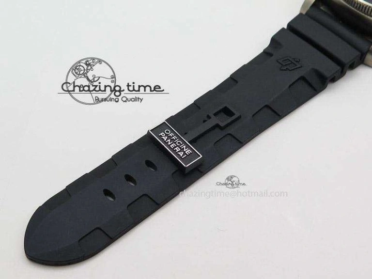 PAM389 O V6 Lite Best Edition On Rubber Strap ST2555