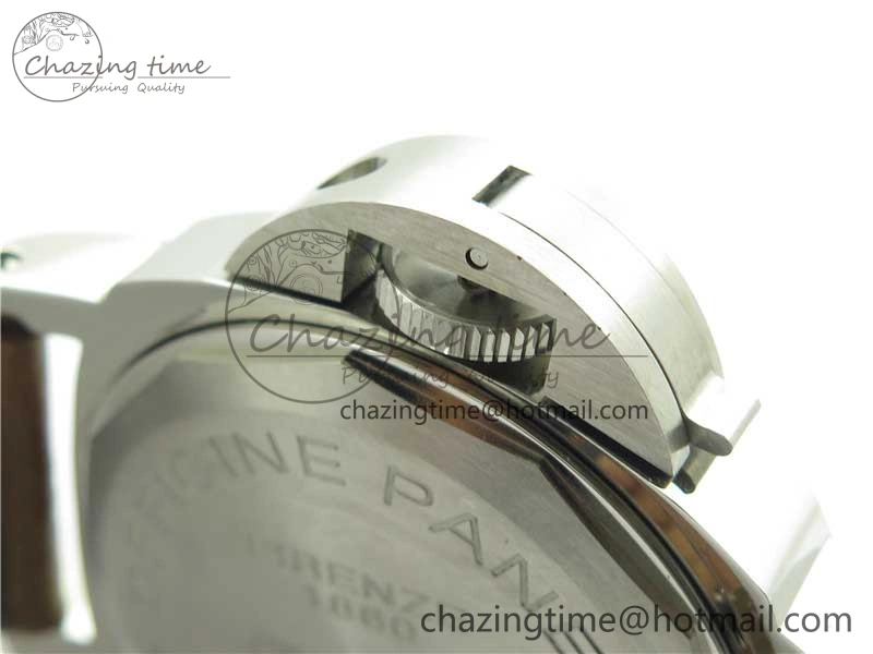 PAM390 N Noob 1:1 Best Edition on Brown Leather Strap A6497 with Y-Incabloc V12