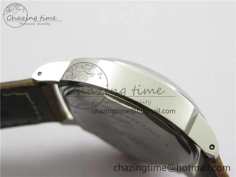PAM390 N Noob 1:1 Best Edition on Brown Leather Strap A6497 with Y-Incabloc V12