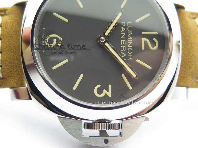 PAM390 V6F Best Edition On Brown Assolutamente Strap