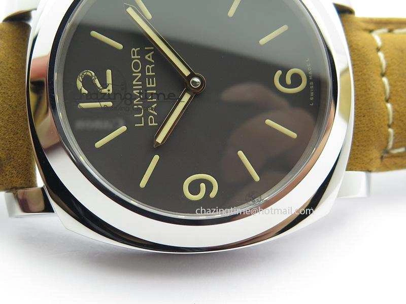 PAM390 V6F Best Edition On Brown Assolutamente Strap