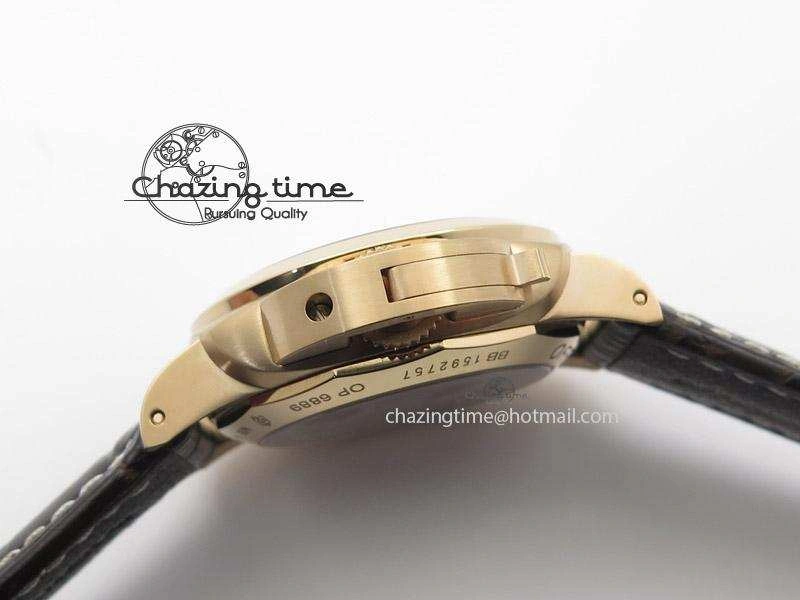 PAM393 P V6 Lite Best Edition On Brown Leather Strap ST2555