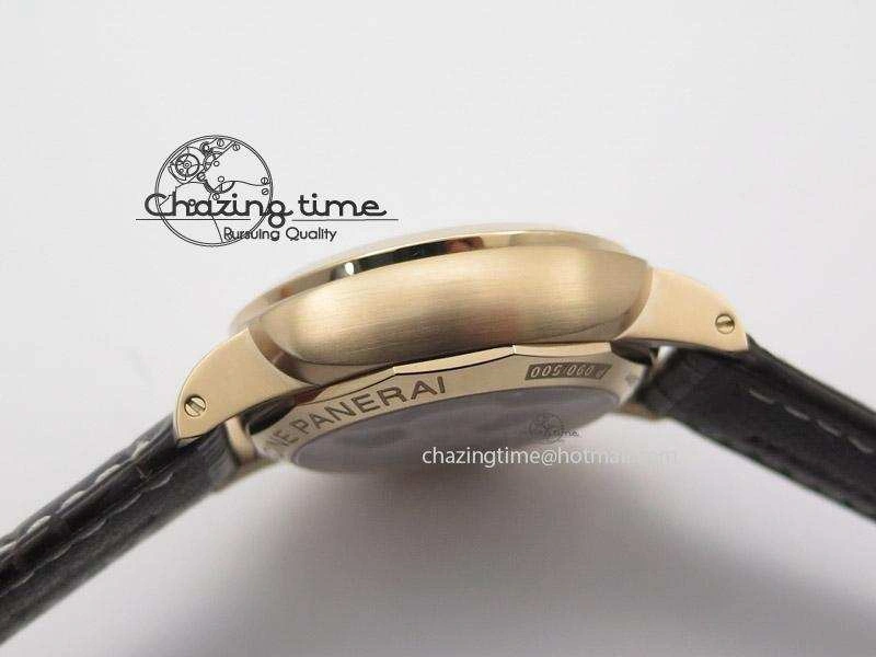 PAM393 P V6 Lite Best Edition On Brown Leather Strap ST2555