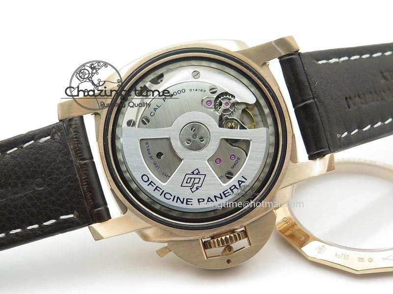 PAM393 P V6 Lite Best Edition On Brown Leather Strap ST2555