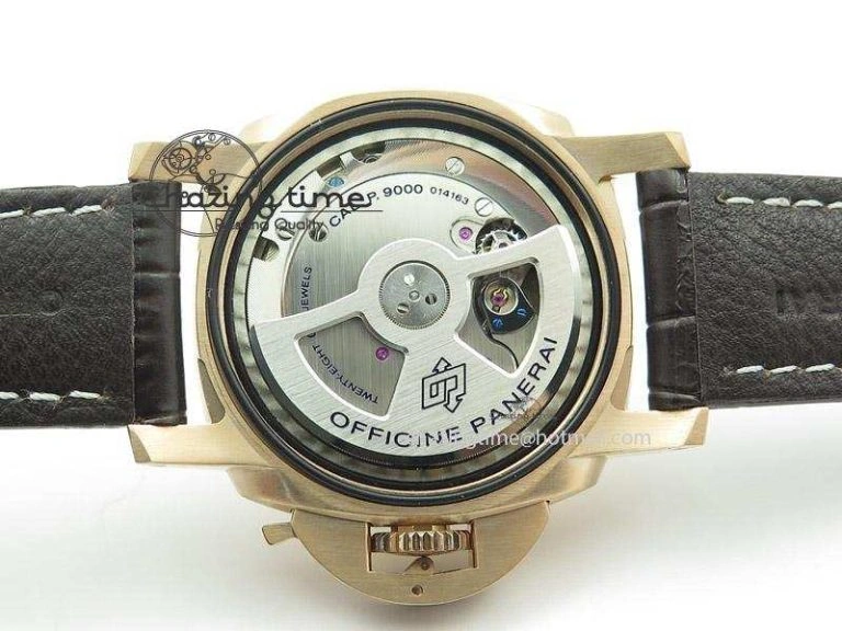 PAM393 P V6 Lite Best Edition On Brown Leather Strap ST2555