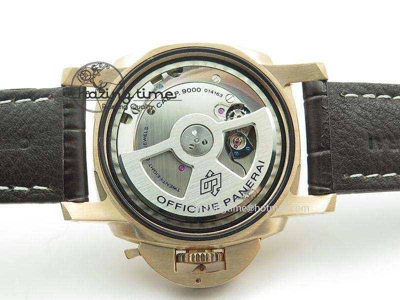 PAM393 P V6 Lite Best Edition On Brown Leather Strap ST2555