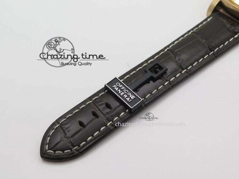 PAM393 P V6 Lite Best Edition On Brown Leather Strap ST2555