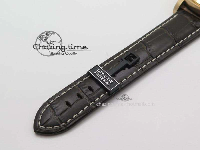 PAM393 P V6 Lite Best Edition On Brown Leather Strap ST2555