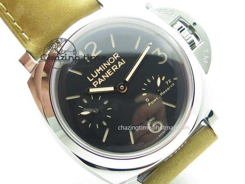 PAM423 P SF Best Edition Black Dial On Brown Asso Strap P.3000 Super Clone