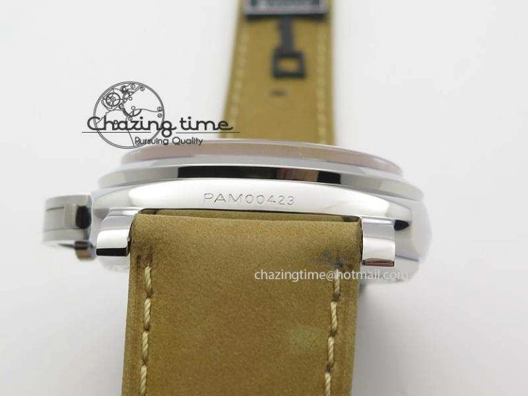 PAM423 P SF Best Edition Black Dial On Brown Asso Strap P.3000 Super Clone