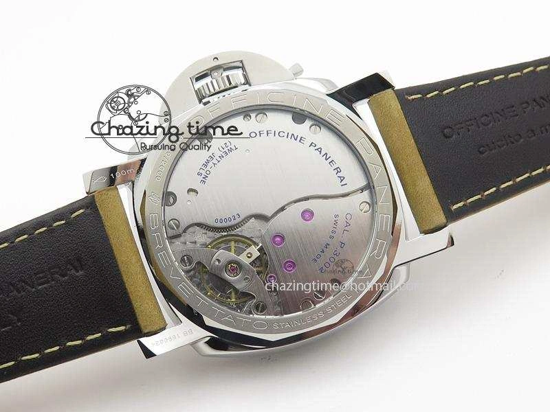 PAM423 P SF Best Edition Black Dial On Brown Asso Strap P.3000 Super Clone
