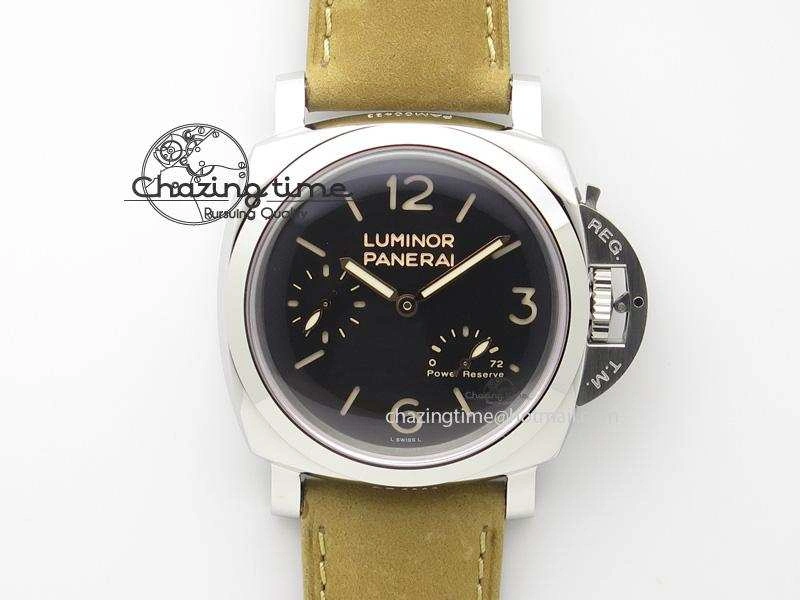 PAM423 P SF Best Edition Black Dial On Brown Asso Strap P.3000 Super Clone