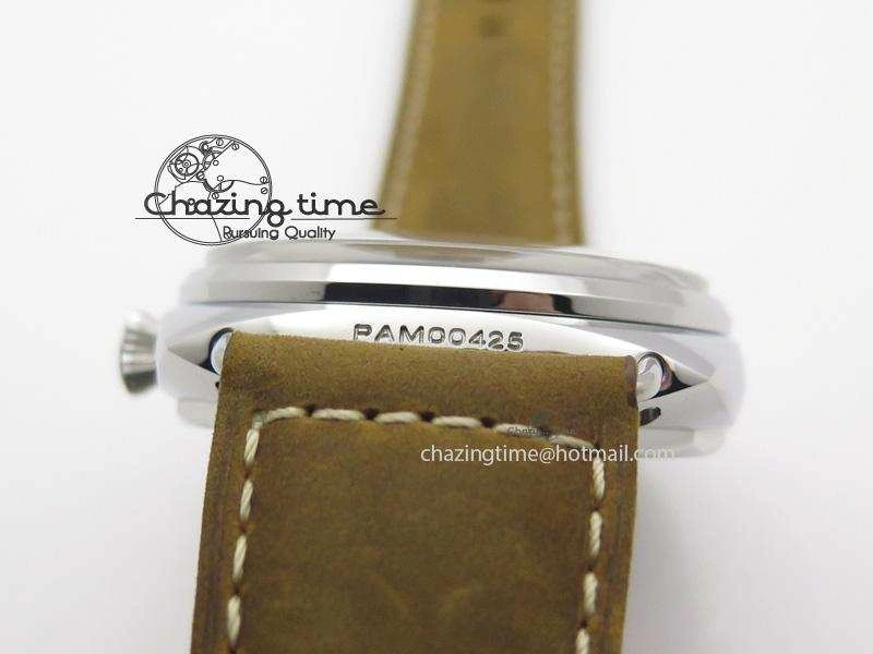 PAM425 O ZF Best Edition S.L.C Dial On Brown Asso Strap P.3000 Super Clone