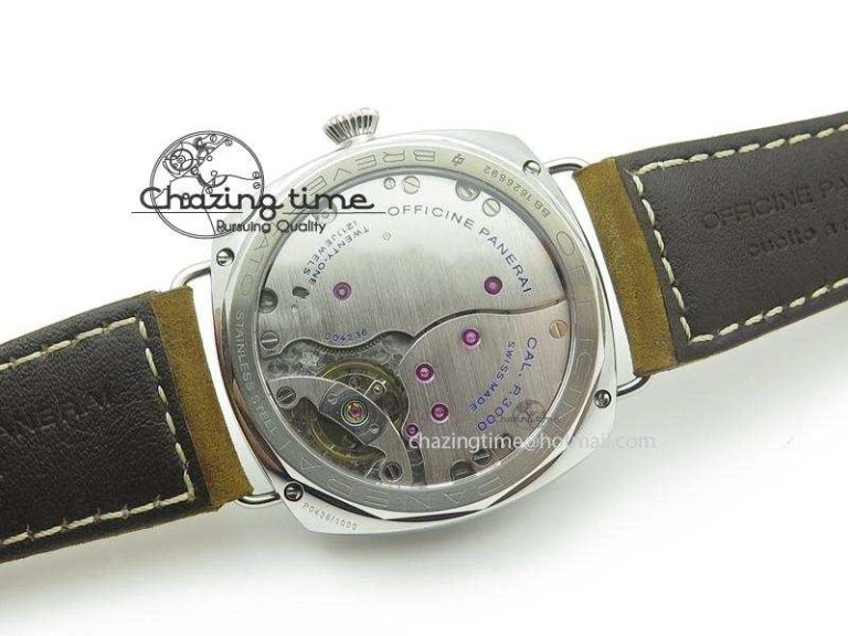 PAM425 O ZF Best Edition S.L.C Dial On Brown Asso Strap P.3000 Super Clone