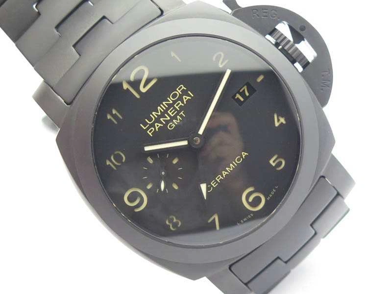 PAM438 O Real Ceramic VSF 1:1 Best Edition On Ceramic Bracelet P9001 B