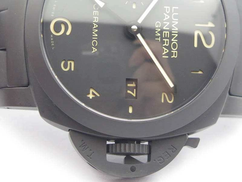 PAM438 O Real Ceramic VSF 1:1 Best Edition On Ceramic Bracelet P9001 B