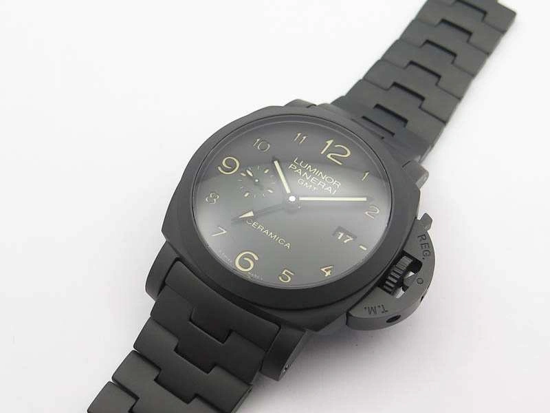 PAM438 O Real Ceramic VSF 1:1 Best Edition On Ceramic Bracelet P9001 B