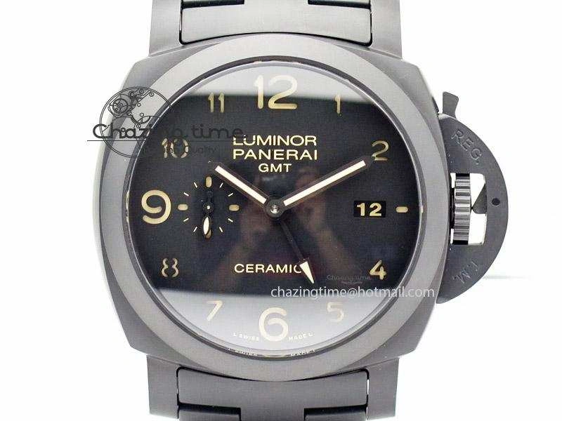 PAM438 O V6 Lite Best Edition On Ceramic Bracelet ST2555